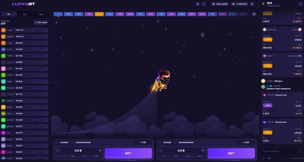 Lucky Jet Game